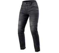 Revit Moto 2 Slim Ladies Motorcycle Jeans, black, size 26 30 for Women