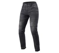 REV'IT! Moto 2 SF Women's MC Jeans Dark Black/StoneW28 x L32 Dark Black,Stone