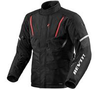 Rev'it Move H2O Waterproof Textile Motorbike Motorcycle Jacket - Black