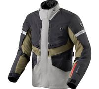 Rev'it Neptune 3 Gore-Tex Waterproof Textile Motorcycle Jacket - Black / Green