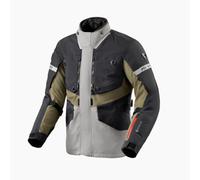 Rev'it Neptune 3 Motorcycle Motorbike Gore-Tex Jacket Black / Dark Green
