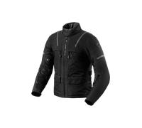 Rev'it Offtrack 2 H2O Textile Waterproof Motorcycle Jacket - Black / Black
