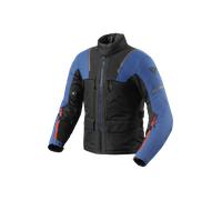 Revit Offtrack 2 H2O Motorcycle Textile Jacket, black-blue, size S for Men