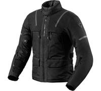 Revit Offtrack 2 H2O Motorcycle Textile Jacket, black, size 4XL for Men