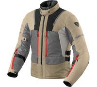 Revit Offtrack 2 H2O, textile jacket waterproof 4XL Beige/Grey