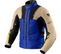 Revit Offtrack 2 H2O, textile jacket waterproof 4XL Beige/Blue