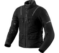 Revit Offtrack 2 H2O, textile jacket waterproof 4XL Black