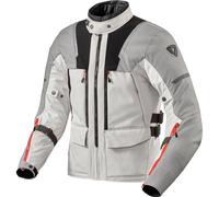 Revit Offtrack 2 H2O Motorcycle Textile Jacket, grey-silver, size XL