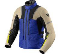 Rev'it Offtrack 2 H2O Textile Waterproof Motorcycle Jacket - Sand / Blue