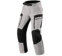 Revit Offtrack 3 H2O waterproof Motorcycle Textile Pants, silver/black, size 3XL