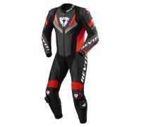 REV'IT! One Piece Quantum 3 MC Leather Suit Anthracite/Neon Red46 Anthracite,Neon Red