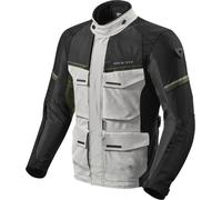 Revit Outback 3 Motorcycle Textile Jacket, grey-green, size S for Men