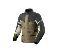Revit Outback 4 H2O Motorcycle Textile Jacket, grey-green, size L for Men