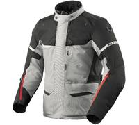Revit Outback 4 H2O Motorcycle Textile Jacket, black-silver, size L