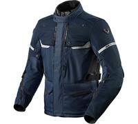 Rev'it Outback 4 H2O Textile Waterproof Motorcycle Jacket - Blue / Blue