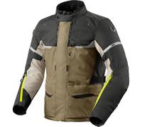 Rev'it Outback 4 H2O Textile Waterproof Motorcycle Jacket - Green / Anthracite