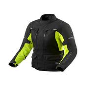 Rev'it Outback 5 H2O Ladies Motorcycle Textile Jacket Black / Neon Yellow