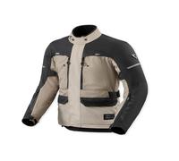 Rev'it Outback 5 H2O Motorbike Motorcycle Textile Jacket Sand / Black