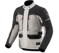 REV'IT! Motorcycle Textile Jacket Outback 5 H2O Waterproof Black/Silver 3XL Men