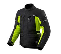 Revit Outback 5 H2O, textile jacket waterproof 3XL Black/Neon-Yellow