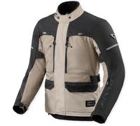 Revit Outback 5 H2O waterproof Motorcycle Textile Jacket, black-beige, size 3XL for Men