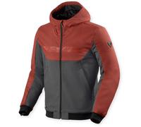 Revit Parabolica 2 Motorcycle Zip Hoody, grey-red, size M for Men