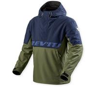 Revit Photon waterproof Motorcycle Textile Jacket, dark blue/green, size S