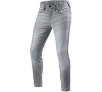 Revit Piston 2 SK Motorcycle Jeans, grey, size 28