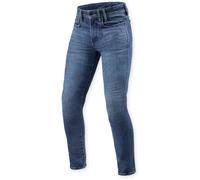 Revit Piston 3 Skinny Motorcycle Jeans, blue, size 31/36