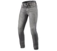 Revit Piston 3 Skinny Motorcycle Jeans, grey, size 28/34