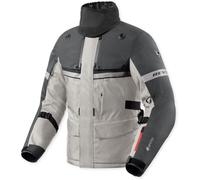 Revit Poseidon 3 GTX Motorcycle Textile Jacket, silver/anthracite, size XL