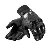Revit Positron perforated Motorcycle Gloves, black/white, size XL