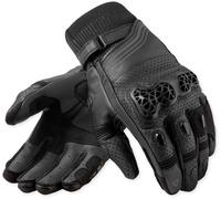 Revit Positron perforated Motorcycle Gloves, black, size 4XL for Men
