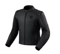 Revit Quadratic Moto Motorcycle Motorbike Leather Jacket Black