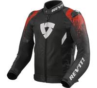 Revit Quantum 2 Air Motorcycle Textile Jacket, black-red, size S for Men