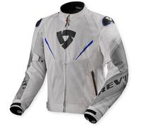 Revit Quantum 3 Air Motorcycle Textile Jacket, blue-silver, size XL for Men