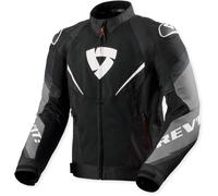 Revit Quantum 3 Air, textile jacket L Black/Grey/White