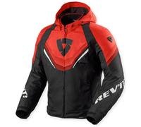 Revit Quantum 3 H2O Moto Motorcycle Motorbike Textile Jacket Black / Red