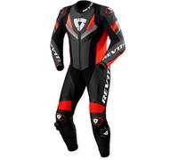 Revit Quantum 3, leather suit 1pcs. 56 Black/Grey/Neon-Red