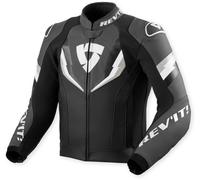 Revit Quantum 3 perforated Motorcycle Leather Jacket, black-grey, size 48 for Men