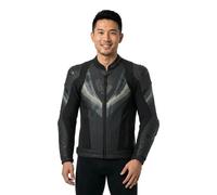 Revit Quantum 3 Pro, leather jacket 52 Black/Grey