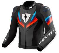 Revit Quantum 3 Pro Leather Jacket Black 48 Men