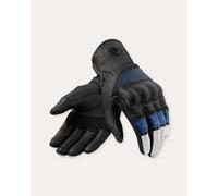 Rev'it Redhill Motorcycle Gloves White/Blue Leather Touchscreen