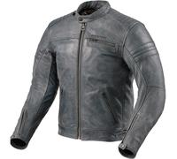 Revit Restless Motorcycle Leather Jacket, blue, size 52 for Men