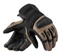 Revit Dirt 4 Motorcycle Gloves, black/sand, size L