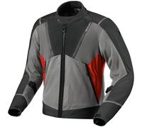 Revit Airwave 4 Motorcycle Textile Jacket, grey-red, size XL