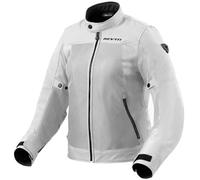 Revit Eclipse 2 Ladies Motorcycle Textile Jacket, silver, size 42 for Women