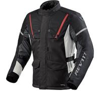 Revit Horizon 3 H20, textile jacket waterproof 3XL Black/Light Grey/Red