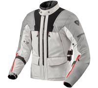 Revit Offtrack 2 H2O, textile jacket waterproof 3XL Light Grey/Silver