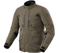 Revit Trench 2 GTX waterproof Motorcycle Textile Jacket, green, size S for Men